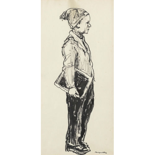 RUDOLF MUMPRECHT : Der Schuljunge (DOBIASCHOFSKY AUKTIONEN AG)