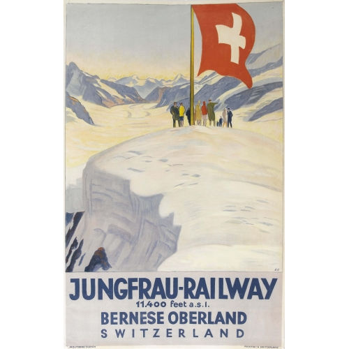 EMIL CARDINAUX : 'Jungfrau-Railway' (DOBIASCHOFSKY AUKTIONEN AG)