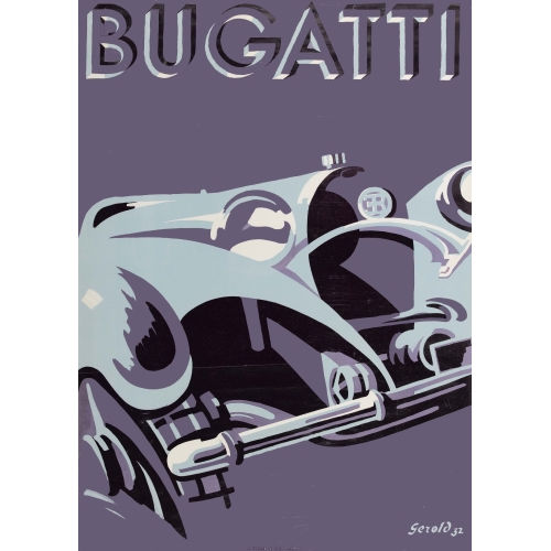 GEROLD HUNZIKER : 'Bugatti' (DOBIASCHOFSKY AUKTIONEN AG)