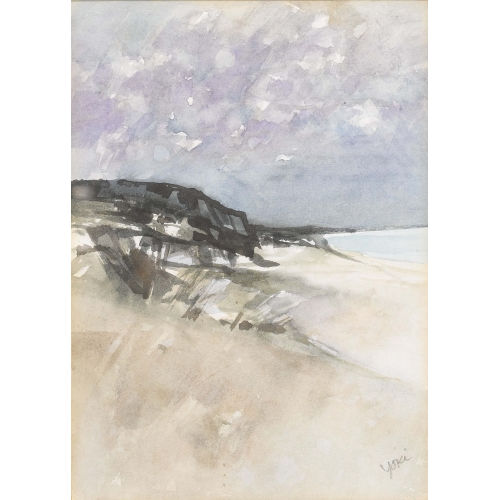�MILE) YOKI (EIGTL. AEBISCHER : 'La plage d�serte' (DOBIASCHOFSKY AUKTIONEN AG)