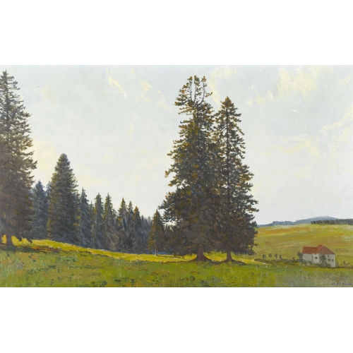 OTTO CL�NIN : Waldrand mit Bauernhof (DOBIASCHOFSKY AUKTIONEN AG)