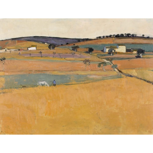 HANS POTTHOF : Andalusische Feldlandschaft (DOBIASCHOFSKY AUKTIONEN AG)