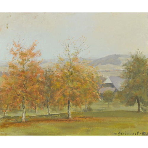 MAX CL�MENT : 'Herbst in T�tzenberg' (DOBIASCHOFSKY AUKTIONEN AG)
