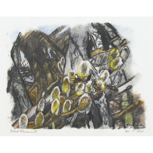 ROBERT HAINARD : 'Chatons de saule marsault et abeilles' (DOBIASCHOFSKY AUKTIONEN AG)