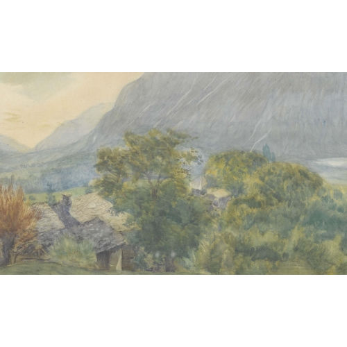 CHARLES-CLOS OLSOMMER : 'Village de Veyras (Valais)' (DOBIASCHOFSKY AUKTIONEN AG)