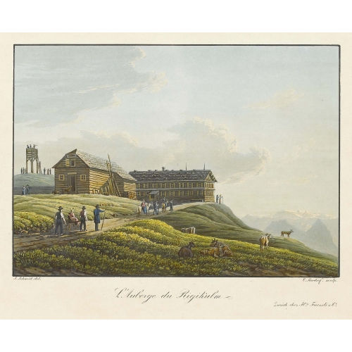DAVID ALOIS SCHMID : 'L′Auberge du Rigikulm' (DOBIASCHOFSKY AUKTIONEN AG)
