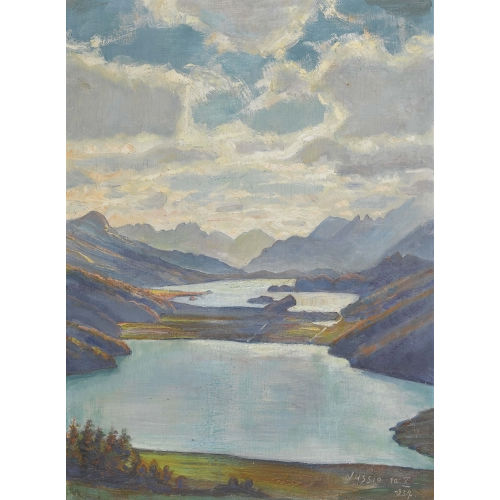 OSCAR NUSSIO : 'Silvaplanersee' (DOBIASCHOFSKY AUKTIONEN AG)