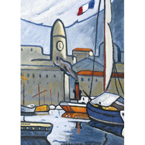 LOUIS MATHIEU VERDILHAN : Le port de Marseille (DOBIASCHOFSKY AUKTIONEN AG)