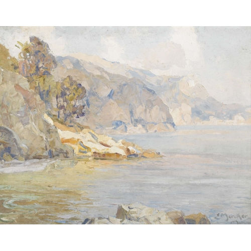 ERICH MERCKER : 'Riviera de Beaulieu' (DOBIASCHOFSKY AUKTIONEN AG)