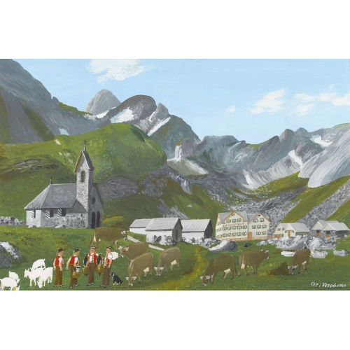 CHRISTIAN VETSCH : 'Meglisalp' (DOBIASCHOFSKY AUKTIONEN AG)