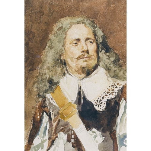 ALBERT ANKER : 'Musketier (Akademie Colarossi)' (DOBIASCHOFSKY AUKTIONEN AG)