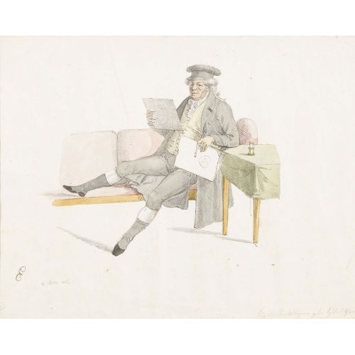 HEINRICH VON ARX : 'Sigmund von Wagner geb. Spitalschreiber, Kampfrichter Schwingfest Unspunnen 1805' (DOBIASCHOFSKY AUKTIONEN AG)