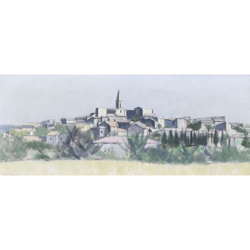 CHARLES PAUL REYNOLD BARRAUD : Mediterrane Stadtansicht (DOBIASCHOFSKY AUKTIONEN AG)