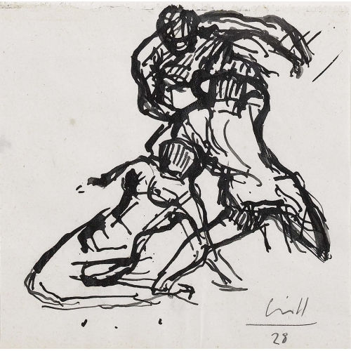 MAX BILL : Drei Figuren (DOBIASCHOFSKY AUKTIONEN AG)