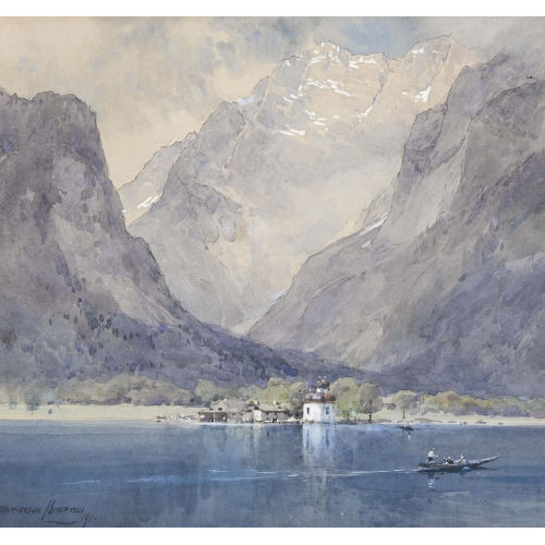 EDWARD HARRISON COMPTON : Der K�nigssee in Bayern (DOBIASCHOFSKY AUKTIONEN AG)