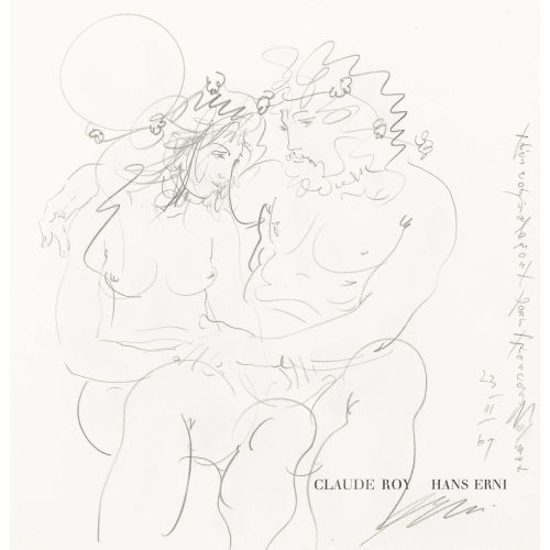 HANS ERNI : Bacchus und seine Braut (DOBIASCHOFSKY AUKTIONEN AG)