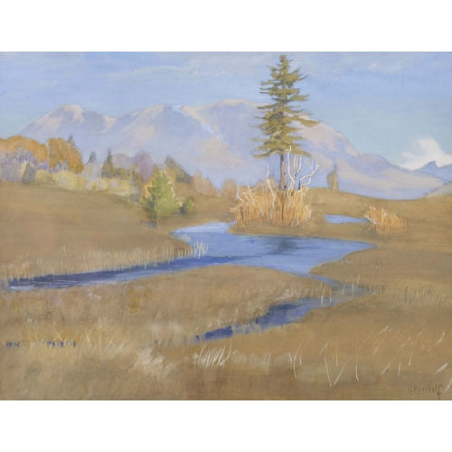 ERNST KREIDOLF : 'Hochmoor' (DOBIASCHOFSKY AUKTIONEN AG)