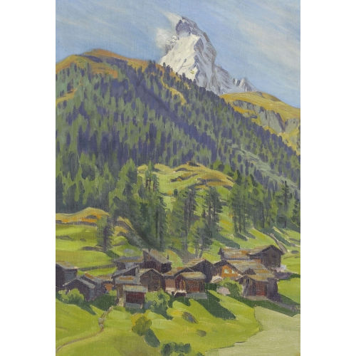 WALDEMAR THEOPHIL FINK : 'Matterhorn' (DOBIASCHOFSKY AUKTIONEN AG)