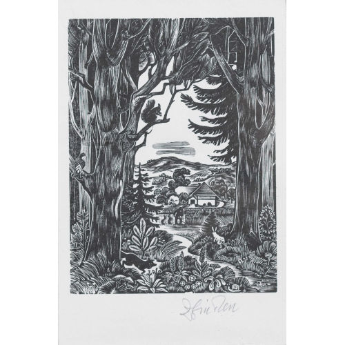 EMIL ZBINDEN : 'Wald' (DOBIASCHOFSKY AUKTIONEN AG)