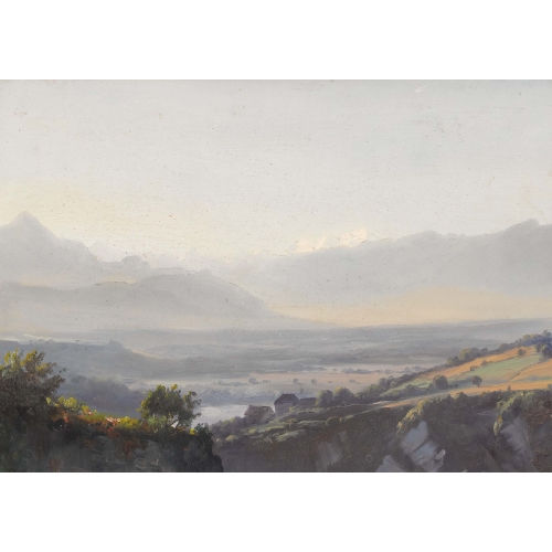 JEAN PHILIPPE GEORGE-JULLIARD : Landschaft bei Genf (DOBIASCHOFSKY AUKTIONEN AG)