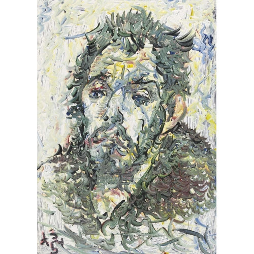 ANATOLY TIMOFEEVIC ZVEREV : Selbstportr�t (DOBIASCHOFSKY AUKTIONEN AG)