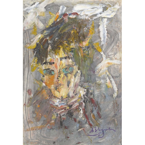 ANATOLY TIMOFEEVIC ZVEREV : Portr�t einer Frau (DOBIASCHOFSKY AUKTIONEN AG)