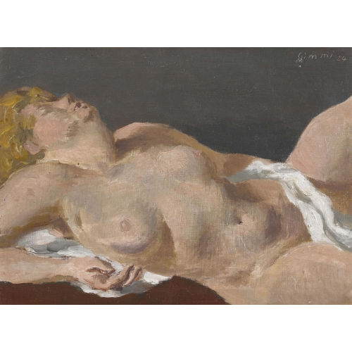 WILHELM GIMMI : 'Nu couch�' (DOBIASCHOFSKY AUKTIONEN AG)