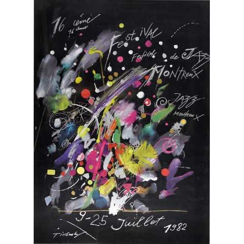JEAN TINGUELY : 'Montreux Jazz Festival 1982' (DOBIASCHOFSKY AUKTIONEN AG)
