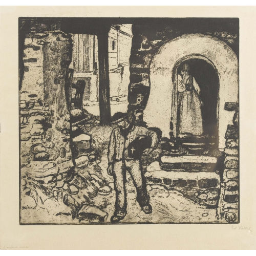 �DOUARD VALLET : 'L′enfant mort' (DOBIASCHOFSKY AUKTIONEN AG)