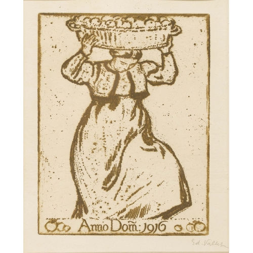 �DOUARD VALLET : 'Anno Dom. 1916' (DOBIASCHOFSKY AUKTIONEN AG)