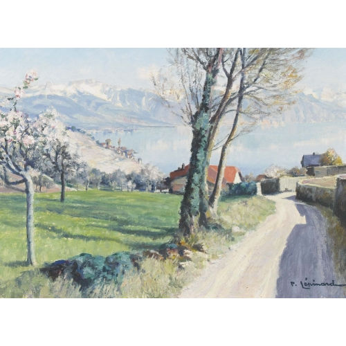 PAUL L�PINARD : 'Montellier et St-Saphorin' (DOBIASCHOFSKY AUKTIONEN AG)