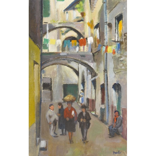 PAUL JAKOB) PAOLO (EIGTL. M�LLER : 'St. Stefano bei San Remo' (DOBIASCHOFSKY AUKTIONEN AG)