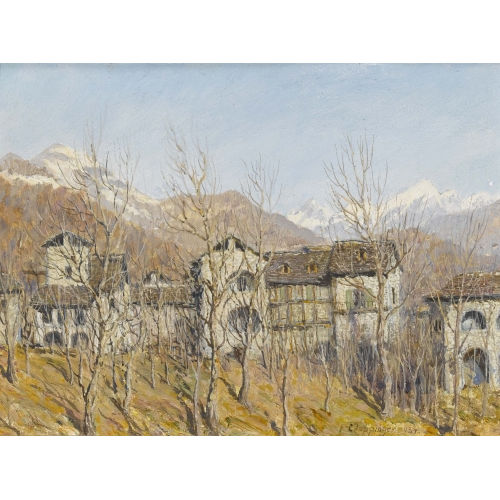 ERNST ZUPPINGER : Herbstliche Tessiner Landschaft (DOBIASCHOFSKY AUKTIONEN AG)