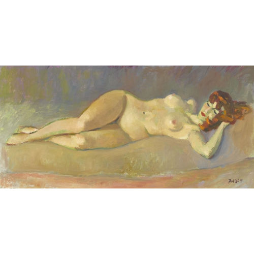 PAUL JAKOB) PAOLO (EIGTL. M�LLER : Liegender Akt (DOBIASCHOFSKY AUKTIONEN AG)