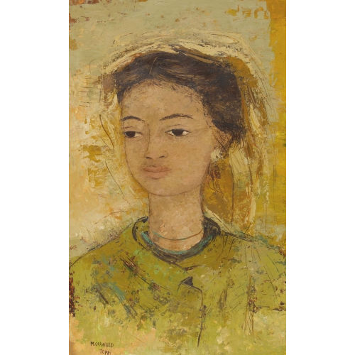 MARGHERITA OSSWALD-TOPPI : Portr�t eines jungen M�dchens (DOBIASCHOFSKY AUKTIONEN AG)