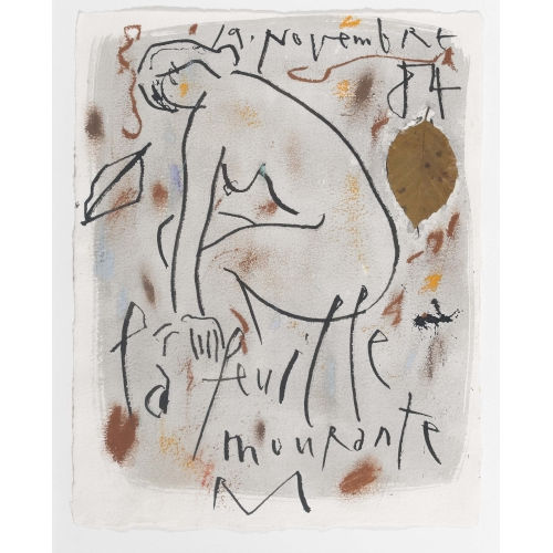 RUDOLF MUMPRECHT : 'La feuille mourante' (DOBIASCHOFSKY AUKTIONEN AG)