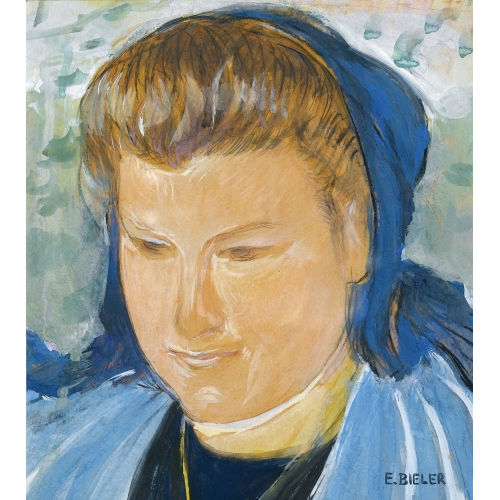 ERNEST BI�LER : 'T�te de Savi�sanne' (DOBIASCHOFSKY AUKTIONEN AG)