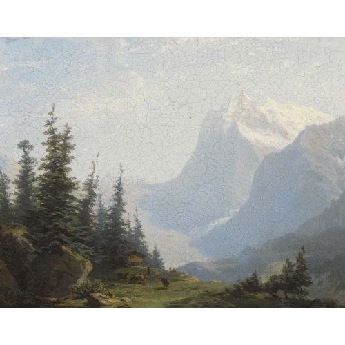 FRAN�OIS LOUIS FRITZ DE NIEDERH�USERN : Das Wetterhorn (DOBIASCHOFSKY AUKTIONEN AG)