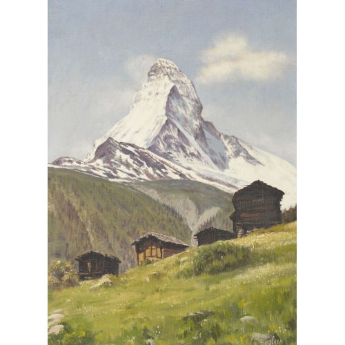 ALBERT DUPLAIN : Das Matterhorn (DOBIASCHOFSKY AUKTIONEN AG)