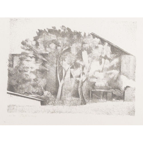 G�RARD DE PAL�ZIEUX : Paysage � Chippis (DOBIASCHOFSKY AUKTIONEN AG)