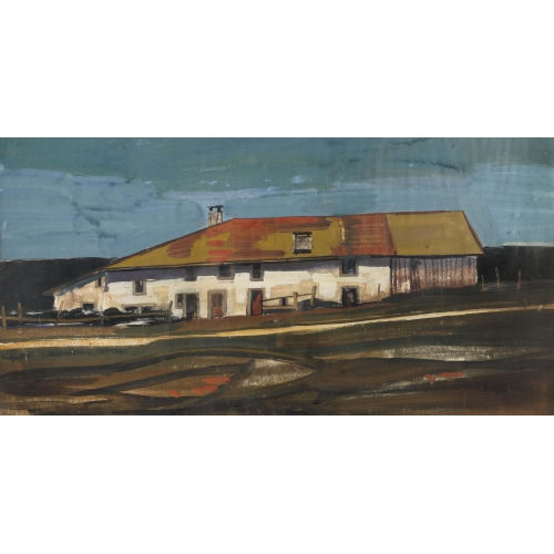 ALBERT SCHNYDER : 'Einsames Bauernhaus' (DOBIASCHOFSKY AUKTIONEN AG)