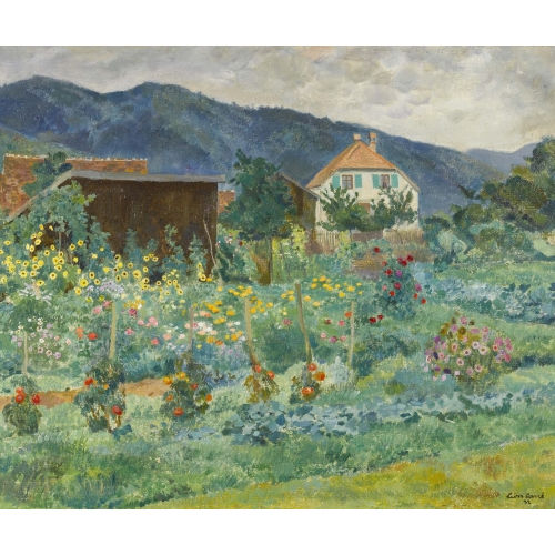 L�ON GEORGES JEAN BAPTISTE CARR� : Le jardin (DOBIASCHOFSKY AUKTIONEN AG)