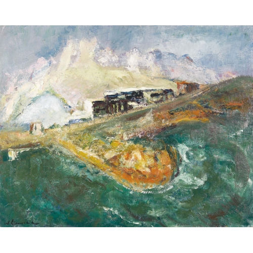 WILLY EISENSCHITZ : 'Les Goudes' (DOBIASCHOFSKY AUKTIONEN AG)
