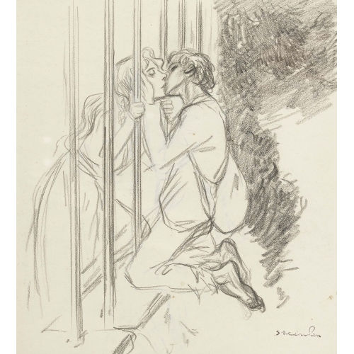 TH�OPHILE-ALEXANDRE STEINLEN : L′amour (DOBIASCHOFSKY AUKTIONEN AG)