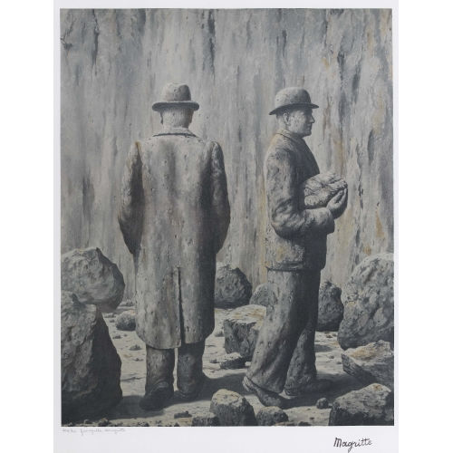 RENE MAGRITTE : 'Le chat de la violette' (DOBIASCHOFSKY AUKTIONEN AG)