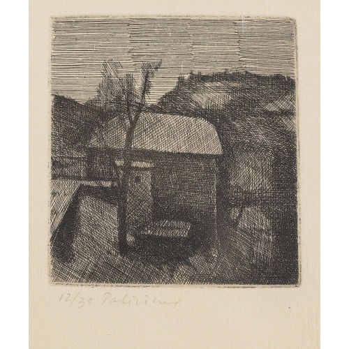 G�RARD DE PAL�ZIEUX : 'Le moulin du trou � Mi�ge (Valais)' (DOBIASCHOFSKY AUKTIONEN AG)