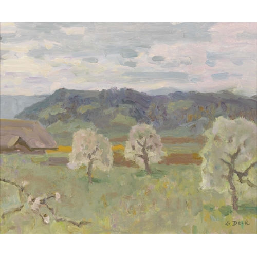 LEO DECK : 'Fr�hling im Emmental' (DOBIASCHOFSKY AUKTIONEN AG)