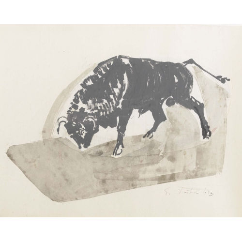 GOTTFRIED TRITTEN : Stier (DOBIASCHOFSKY AUKTIONEN AG)