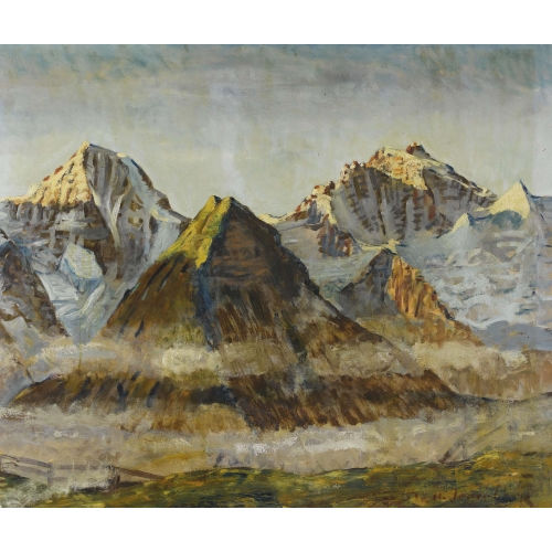 HANS JEGERLEHNER : Eiger, M�nch und Jungfrau (DOBIASCHOFSKY AUKTIONEN AG)
