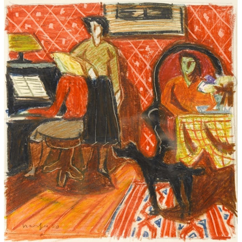 FRED STAUFFER : Klavierstunde (DOBIASCHOFSKY AUKTIONEN AG)
